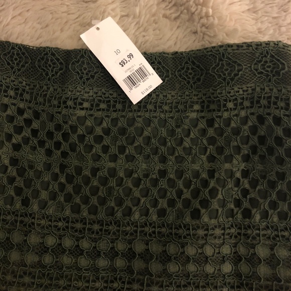 Gorgeous Olive Skirt - Picture 2 of 2